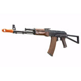 E&L AKS-74N Platinum AEG AK Airsoft Rifle w/ 2.0 ETU MOSFET - Wood and Steel