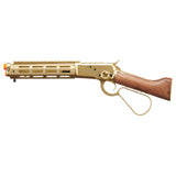 Atlas Custom Works M1873 "Mares Leg" Lever Action Airsoft Green Gas Rifle w/ M-LOK Rail - (Gold)