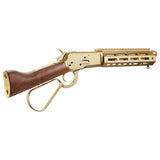 Atlas Custom Works M1873 "Mares Leg" Lever Action Airsoft Green Gas Rifle w/ M-LOK Rail - (Gold)