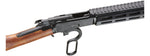 A&K M1873 "Mares Leg" Long Barreled Lever Action Airsoft Green Gas Rifle w/ M-LOK Rail (Color: Stealth Black)