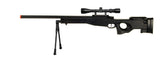 AGM IU-L96BAB Bolt Action Sniper Rifle w/ Scope & Bi-Pod (COLOR: BLACK)