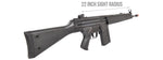 LCT LC-3A3 Full Size AEG Airsoft Rifle with Wide Handguard (Color: Black)