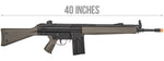 LCT LC-3A3 Full Size AEG Airsoft Rifle with Wide Handguard (Color: Black & OD Green)