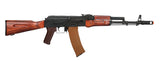 LCT-LCK74-AEG Full Steel AK74 Airsoft AEG Assault Rifle (Black / Wood)