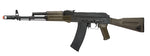 LCT Full Steel AK74M Airsoft AEG Rifle Gun - Black/Olive Drab Green