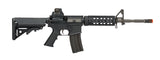 LCT-LR4-RIS7 LCT Airsoft Full Steel M4 EBB AEG Rifle w/ Quad Rail (Black)