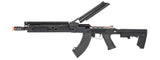 LCT Steel 13.5" KeyMod AK AEG Airsoft Rifle Gun (Color: Black)