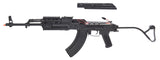 LCT Airsoft TIMS AK47 AEG Rifle w/ Folding Wire Stock (Color: Black)