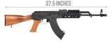 LCT Airsoft TX-63 / AK-63 RIS AEG Rifle Gun (Real Wood)