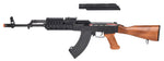 LCT Airsoft TX-63 / AK-63 RIS AEG Rifle Gun (Real Wood)