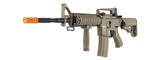 Lancer Tactical Polymer  M4 RIS LT-04T 395 FPS AEG Electric Airsoft Rifle TAN