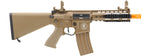 Lancer Tactical Proline 7" KeyMod Airsoft AEG Rifle w/ Stubby Stock (Color: Tan)