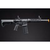 Lancer Tactical Gen 3 M4 Carbine SD AEG w/ Ambidextrous NSR Receiver, NSR Stock & Mock Suppressor - (Black)