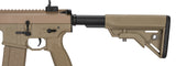 Airsoft Gun Metal Rifle LT-202TB WARLORD 18" AEG TYPE B DMR AIRSOFT RIFLE (DARK EARTH)