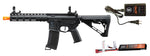 Lancer Tactical Gen 3 Archon 9" M-LOK M4 Airsoft Rifle w/ Delta Stock w/ Battery/Charger Bundle - (Black)