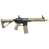 Lancer Tactical Gen 4 Predator SBR 10" Rail w/ Faxon Sight w/ Aster II Air Rifle Gun - (Tan - Black)