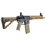 Lancer Tactical Gen 4 Predator SBR 10" Rail w/ Faxon Sight w/ Aster II Air Rifle Gun - (Tan - Black)