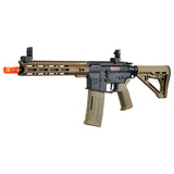 Lancer Tactical Gen 4 Predator SBR 10" Rail w/ Faxon Sight w/ Aster II Air Rifle Gun - (Tan - Black)