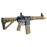 Lancer Tactical Gen 4 Predator 10" SBR AEG Air Rifle Gun w/ Nebula II ETU - (Tan/Black)