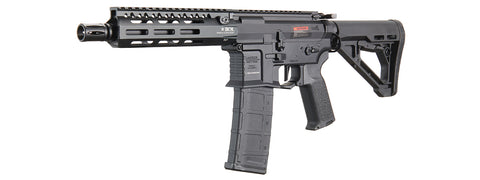 Lancer Tactical Gen 4 Predator SBR AEG w/ BCM Gunfighter 7" Rail System & Nebula II ETU (Black)