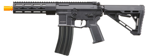 Lancer Tactical Gen 4 Predator SBR AEG w/ PTS SR 7.5" Rail System & Nebula II ETU (Black)