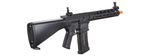 Lancer Tactical Battleaxe AEG Airsoft Rifle w/ Fixed Stock & MLOK Handguard - (Black)