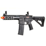 Lancer Tactical Gen 4 VALIANT Edition 7.5" CQB AEG Air Rifle Gun w/ Aster II Bluetooth ETU - (Black)