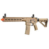 Lancer Tactical Gen 4 VALIANT Edition 13" SBR AEG Air Rifle Gun w/ Aster II Bluetooth ETU - (Tan)