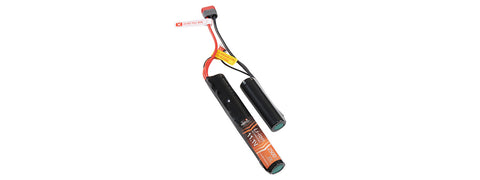 Lancer Tactical 11.1V 2500mAh 20C Nunchuck Lipo Battery (Deans Connector)