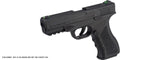 Lancer Air Defender LTA-3B CO2 Half-Blowback 4.5mm AirGun (Color: Black)