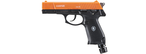 Lancer Defense Scorpion .50 Cal CO2 Powered Less Lethal Defense Pistol *Full Set* (Color: Orange / Black)