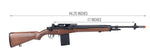 AGM M14 SOCOM Airsoft DMR AEG Rifle (Color: Faux Wood)