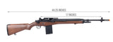 AGM M14 SOCOM Airsoft DMR AEG Rifle (Color: Faux Wood)