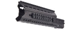LCT Airsoft 9.5 Inch AK KeyMod Handguard Rail (Black)