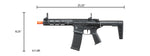 Poseidon Punisher 9" PDW Aegr Rifle w/ Medusa Mosfet - (Color: Black)