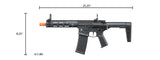 Poseidon Punisher 9" PDW Aegr Rifle w/ Medusa Mosfet - (Color: Black)
