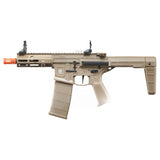 Poseidon Punisher 6" QRF w/ MEDUSA ETU & Trigger Switch AEGR Airsoft Rifle - TAN