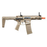 Poseidon Punisher 6" QRF w/ MEDUSA ETU & Trigger Switch AEGR Airsoft Rifle - TAN