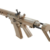 Poseidon Punisher 6" QRF w/ MEDUSA ETU & Trigger Switch AEGR Airsoft Rifle - TAN