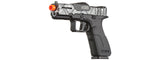 Poseidon CSI XG8 Gas Blow Back Aluminum Pistol - (Splash Anodized)