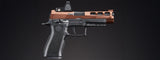 Sig Sauer Proforce P320 XCarry GBB Pistol w/ PH+ P320/M17 Slide & Lancer Tactical Red Dot Reflex Sight - (Bronze)