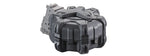 TAPP Tokyo Marui SAIGA 12K Green Gas Drum Magazine - (Nylon)