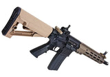 Tokyo Marui URGI MK16 MWS 11.5" SOPMOD Block 3 GBB Airsoft Rifle - (Tan/Black)