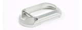 Dr. Black CNC Aluminum Type B Magwell for Tokyo Marui Hi-Capa GBB Airsoft Pistols - (Silver)