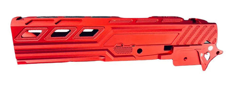 Dr.Black "Type-Z" Full Dust Cover 5.1 Slide Set - (Color: Red)
