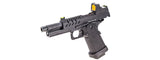 Vorsk Hi-Capa 4.3 GBB Pistol w/ Red Dot Sight - (Black)