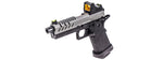 Vorsk Hi-Capa 4.3 GBB Pistol w/ Red Dot Sight - (Black/Gray)