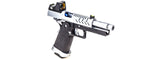 Vorsk Hi-Capa 4.3 GBB Pistol w/ Red Dot Sight - (Black/Chrome)