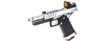 Vorsk Hi-Capa 4.3 GBB Pistol w/ Red Dot Sight - (Black/Chrome)