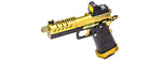 Vorsk Hi-Capa 4.3 GBB Pistol w/ Red Dot Sight - (Black/Gold)